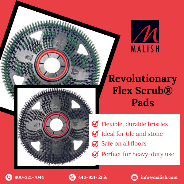 Flex Scrub® Durable Floor Polisher Pad & Versatile Pads for Floor Buffer  .png