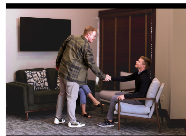 Matt with client.png